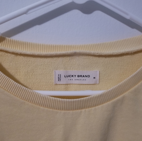 Lucky Brand Cool for summer cropped crew NWT - Picture 3 of 6